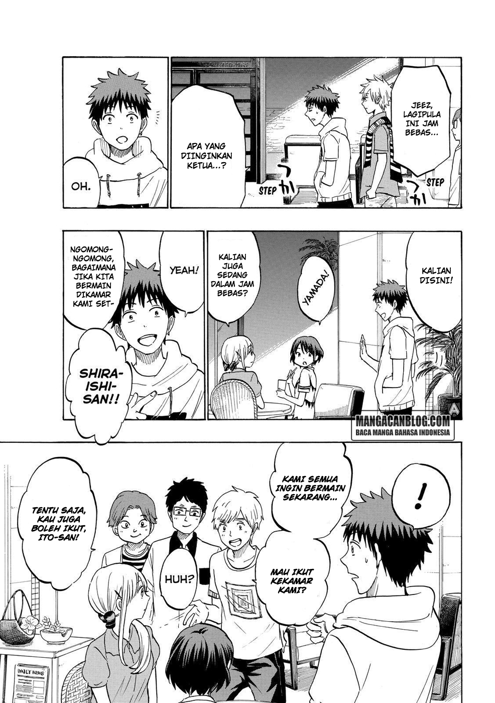 Yamada-kun to 7-nin no Majo Chapter 200 Gambar 18