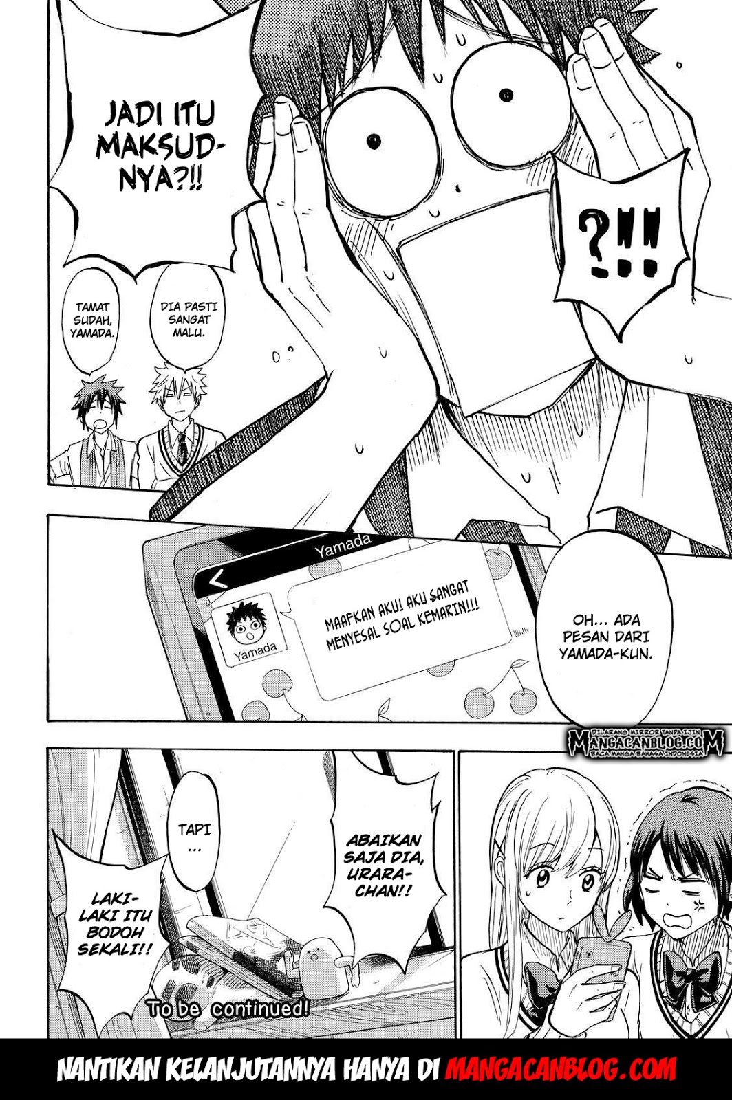 Yamada-kun to 7-nin no Majo Chapter 186 Gambar 20