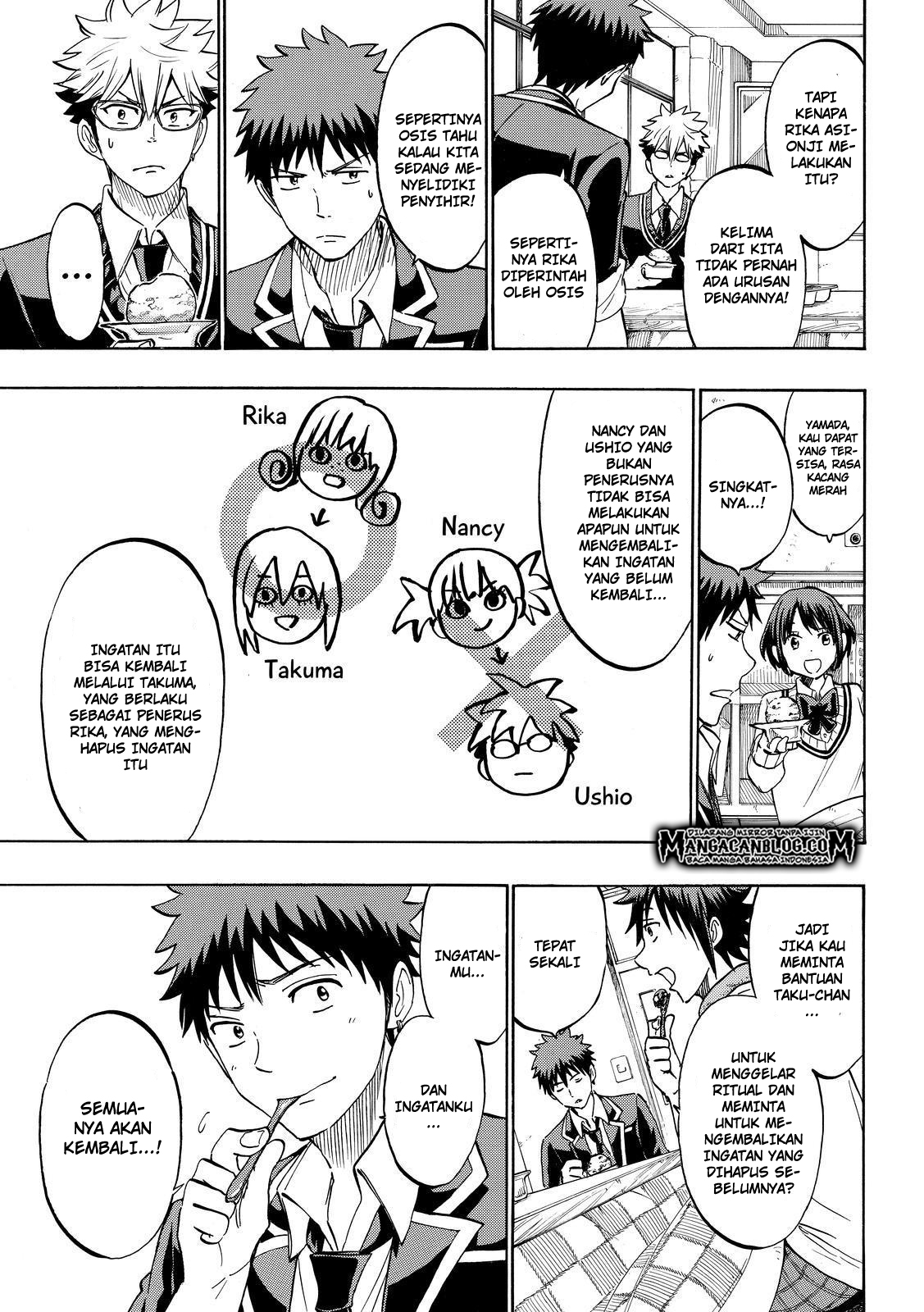 Yamada-kun to 7-nin no Majo Chapter 184 Gambar 7