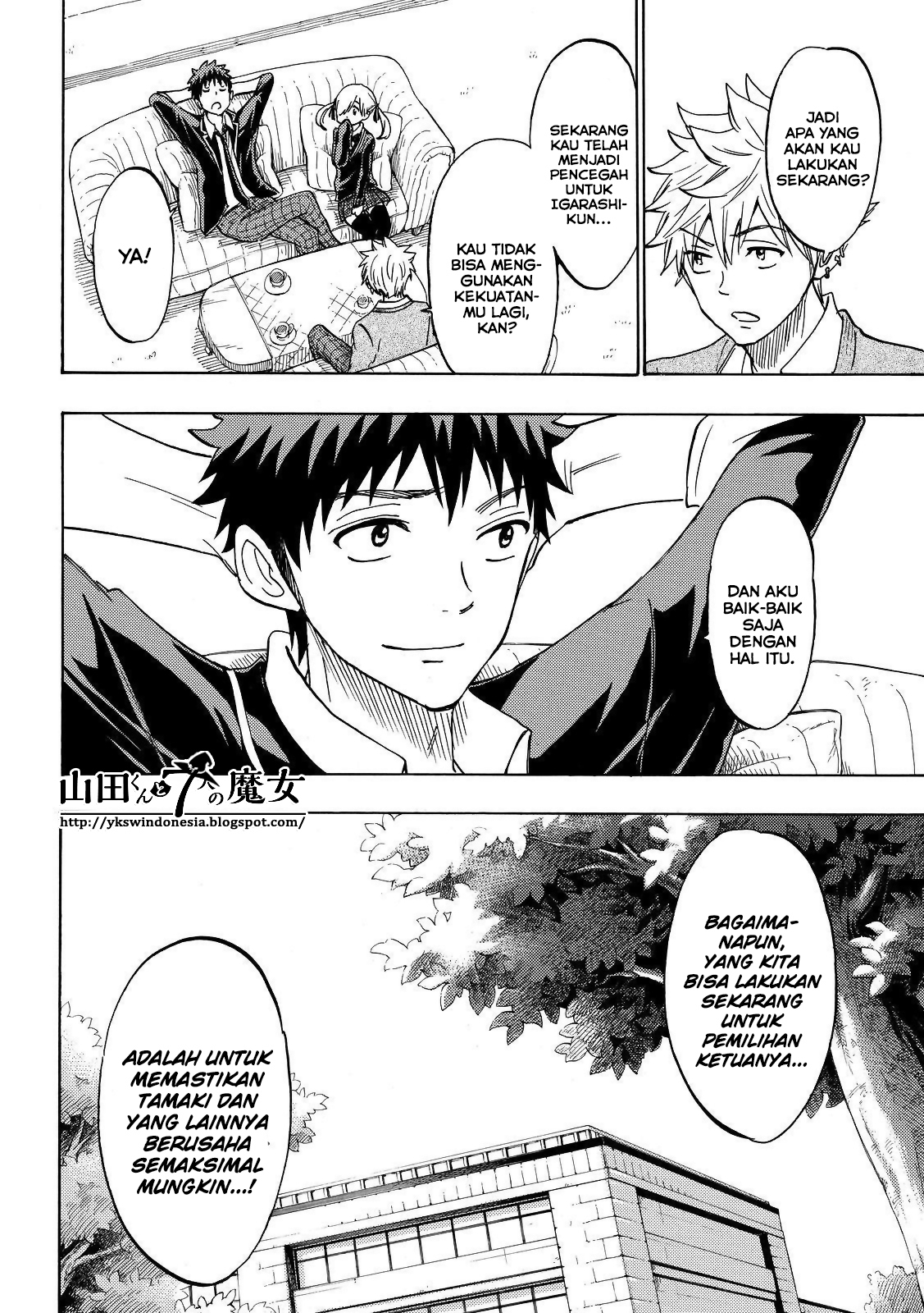 Yamada-kun to 7-nin no Majo Chapter 166 Gambar 14
