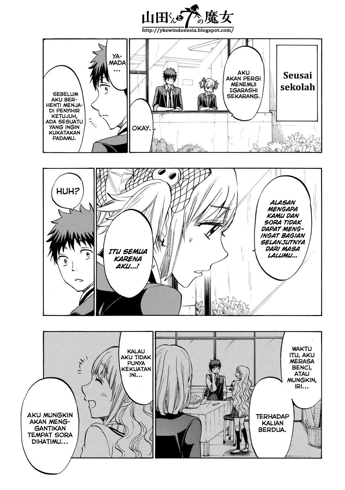 yamada kun to 7 nin no majo chapter 165 - Page 21