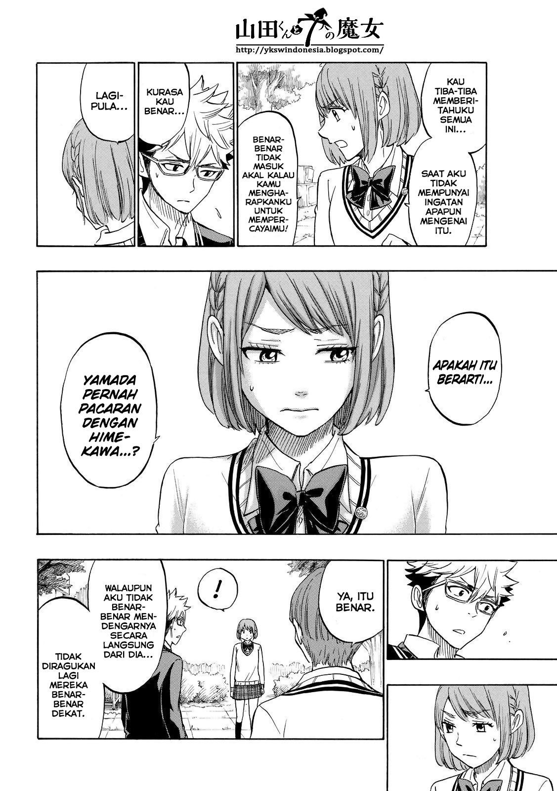 Yamada-kun to 7-nin no Majo Chapter 164 Gambar 3