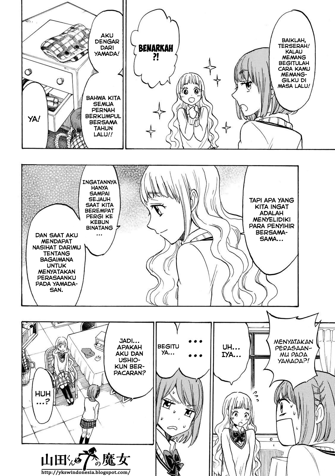 Yamada-kun to 7-nin no Majo Chapter 164 Gambar 9