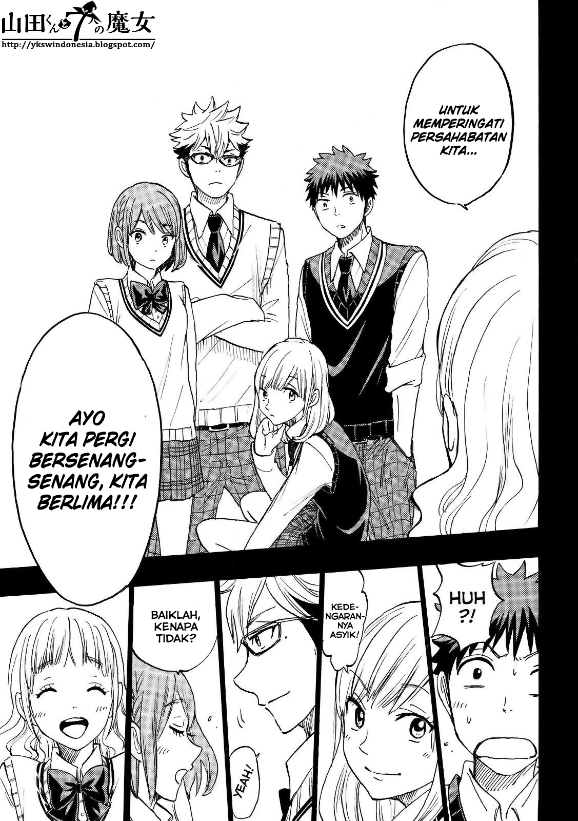 Yamada-kun to 7-nin no Majo Chapter 160 Gambar 20