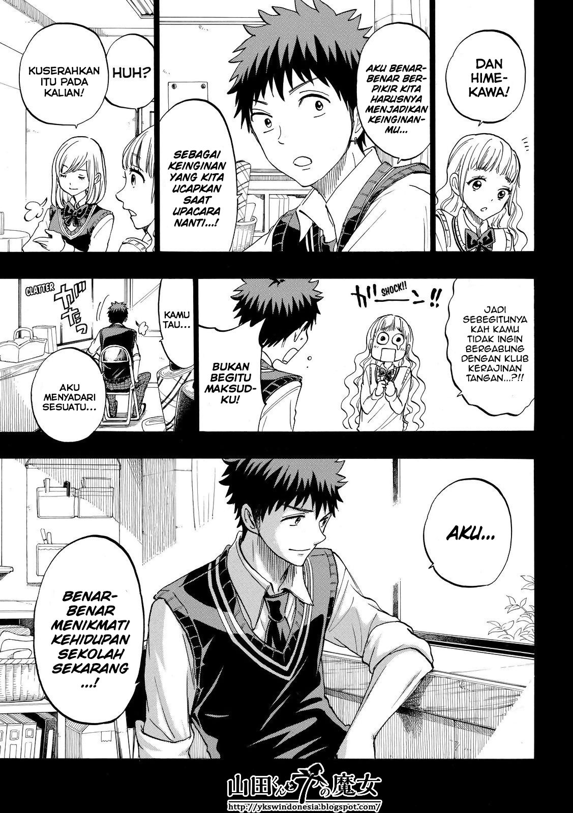 Yamada-kun to 7-nin no Majo Chapter 160 Gambar 4