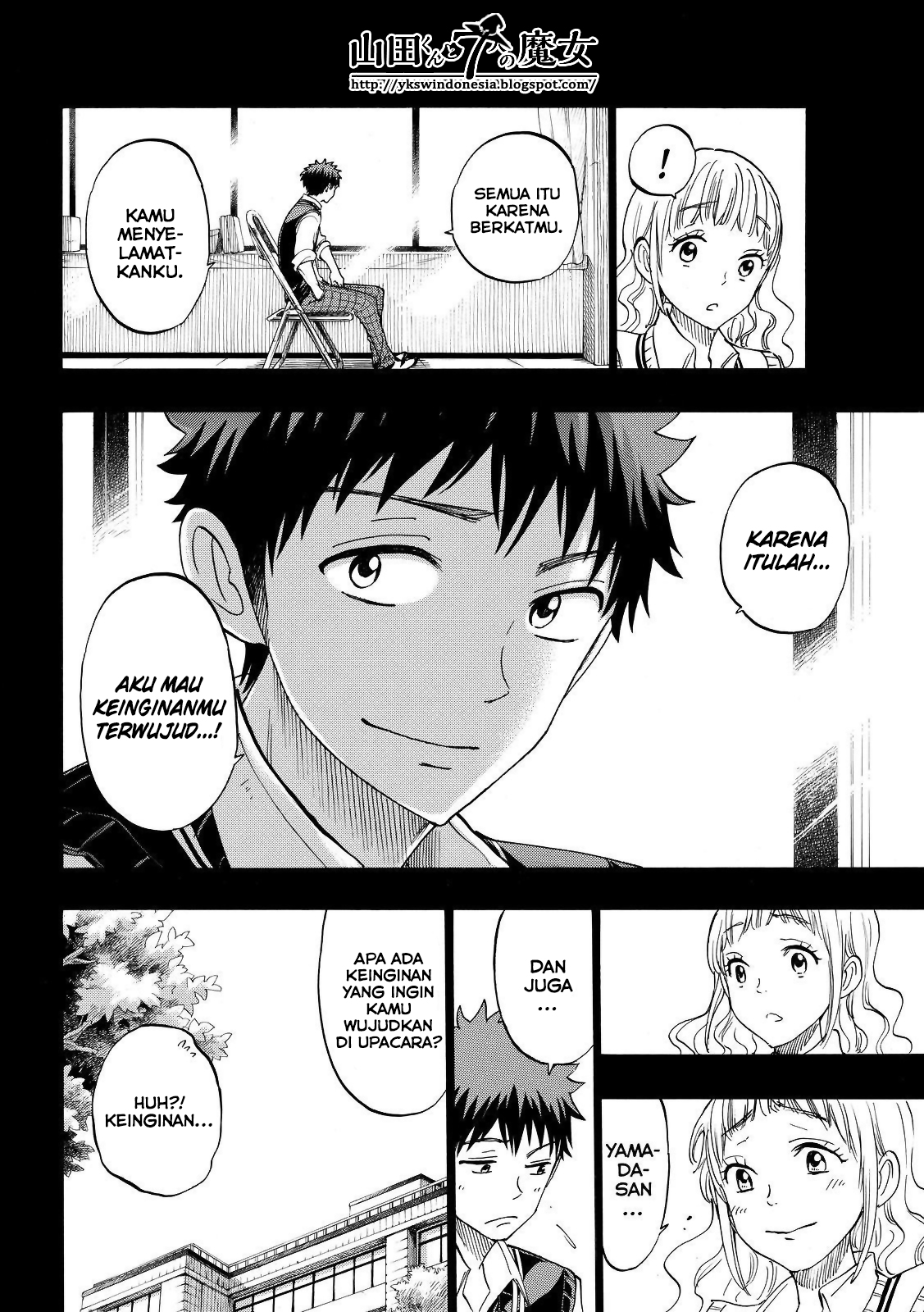 Yamada-kun to 7-nin no Majo Chapter 160 Gambar 5