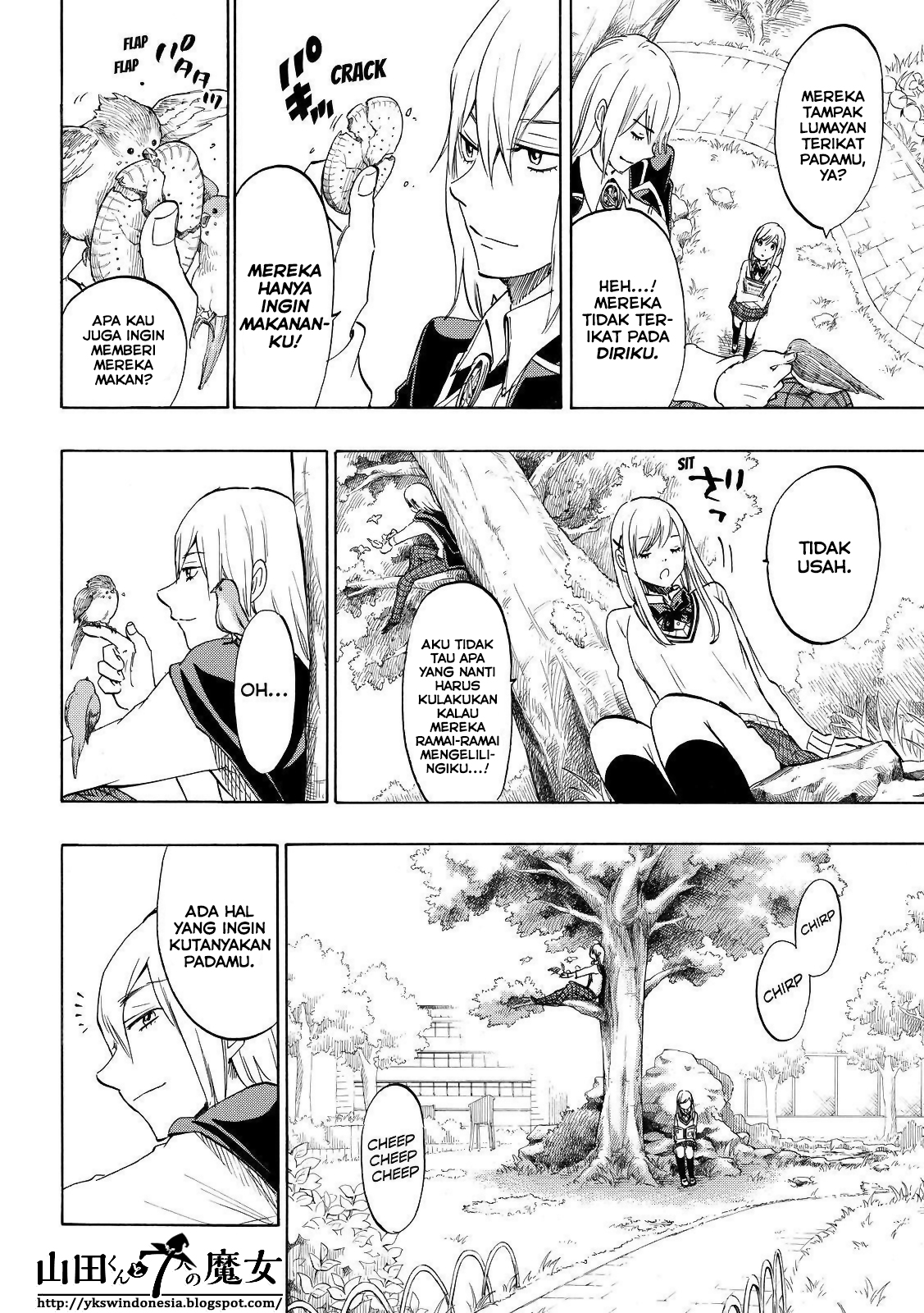 Yamada-kun to 7-nin no Majo Chapter 155 Gambar 5
