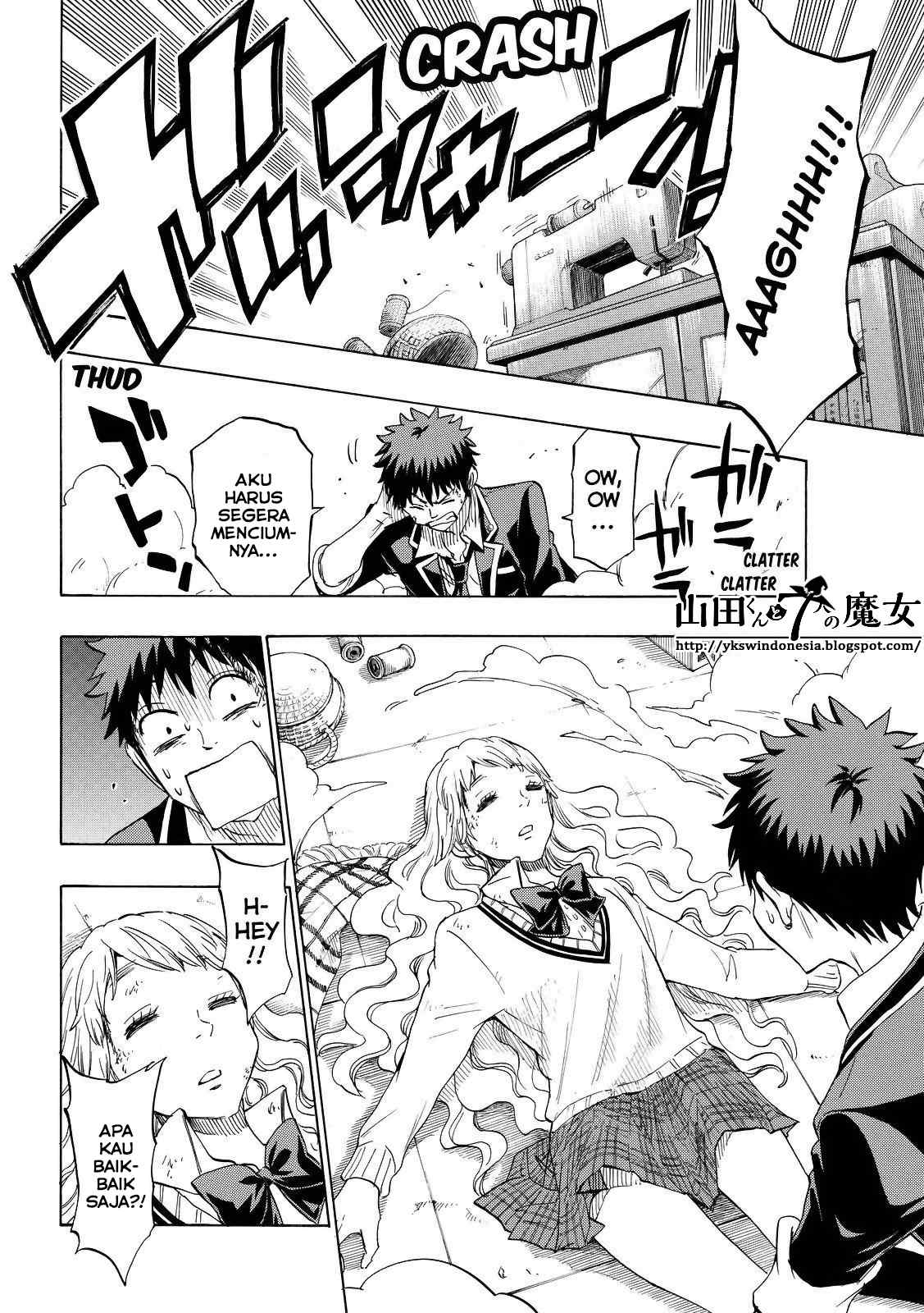 Yamada-kun to 7-nin no Majo Chapter 147 Gambar 19