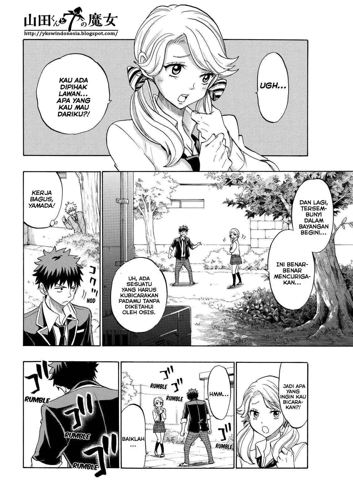Yamada-kun to 7-nin no Majo Chapter 144 Gambar 10