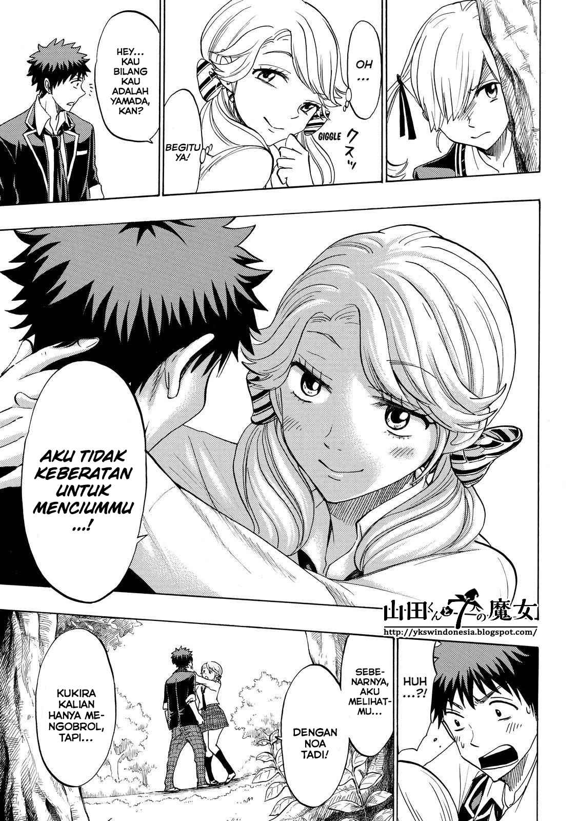 Yamada-kun to 7-nin no Majo Chapter 144 Gambar 17
