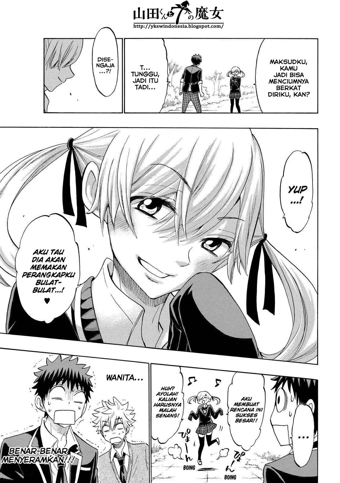 Yamada-kun to 7-nin no Majo Chapter 144 Gambar 21