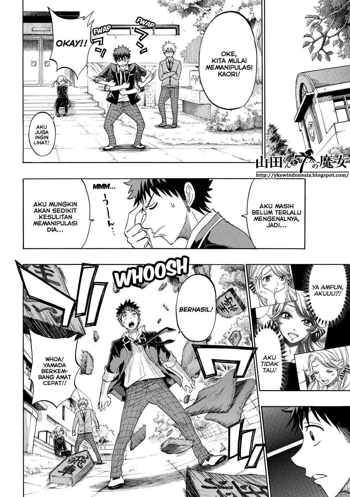 Yamada-kun to 7-nin no Majo Chapter 144 Gambar 22