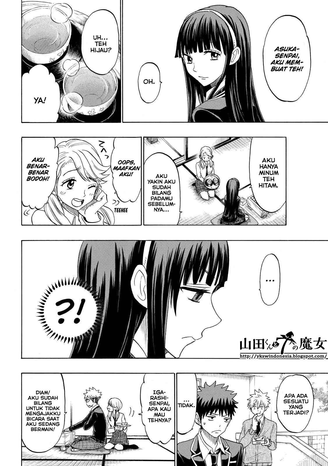 Yamada-kun to 7-nin no Majo Chapter 144 Gambar 24