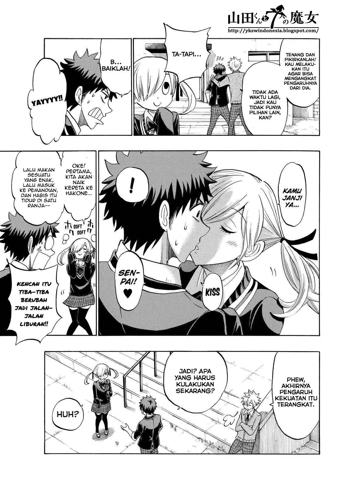 Yamada-kun to 7-nin no Majo Chapter 144 Gambar 7