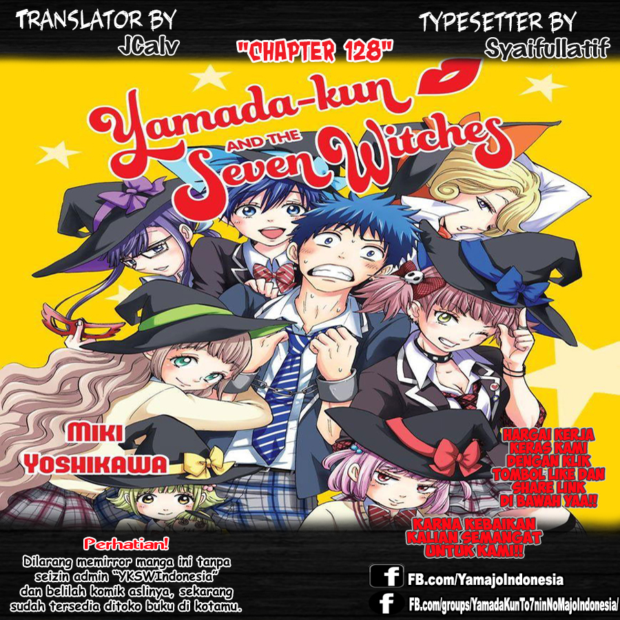 Baca Komik Yamada-kun to 7-nin no Majo Chapter 128 Gambar 1