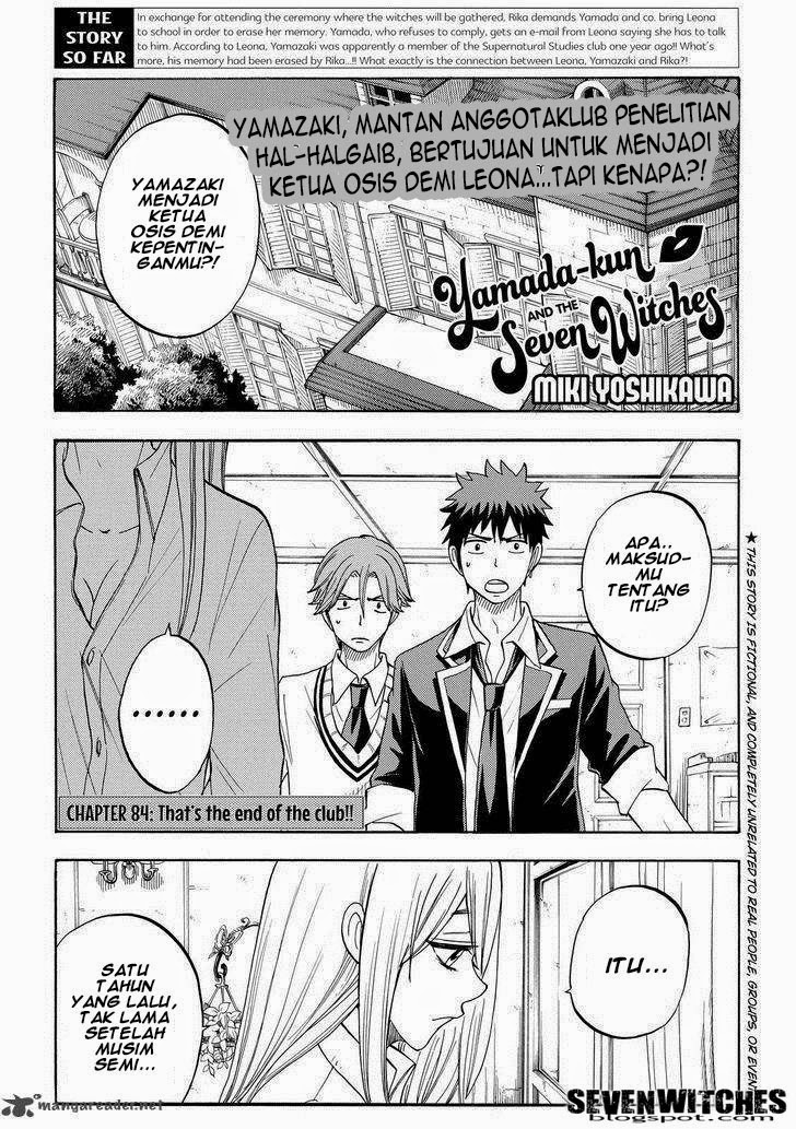 Baca Komik Yamada-kun to 7-nin no Majo Chapter 84 Gambar 1