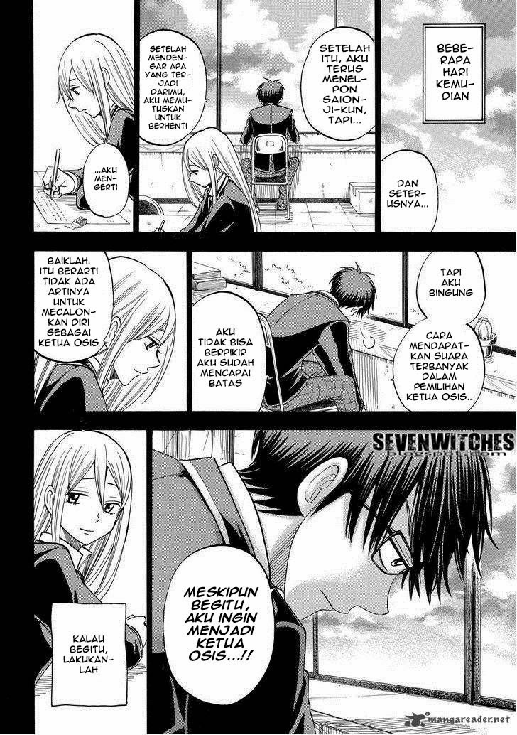 Yamada-kun to 7-nin no Majo Chapter 84 Gambar 15