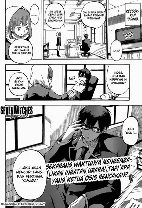 Yamada-kun to 7-nin no Majo Chapter 79 Gambar 21