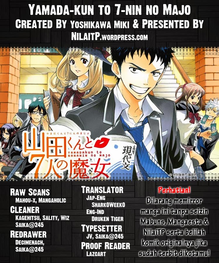 Baca Komik Yamada-kun to 7-nin no Majo Chapter 70 Gambar 1