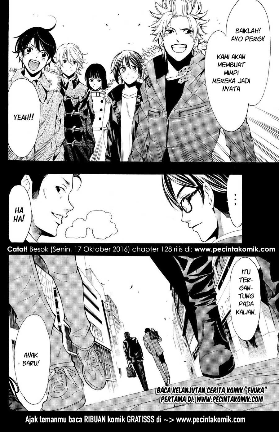 Fuuka Chapter 127 Gambar 19