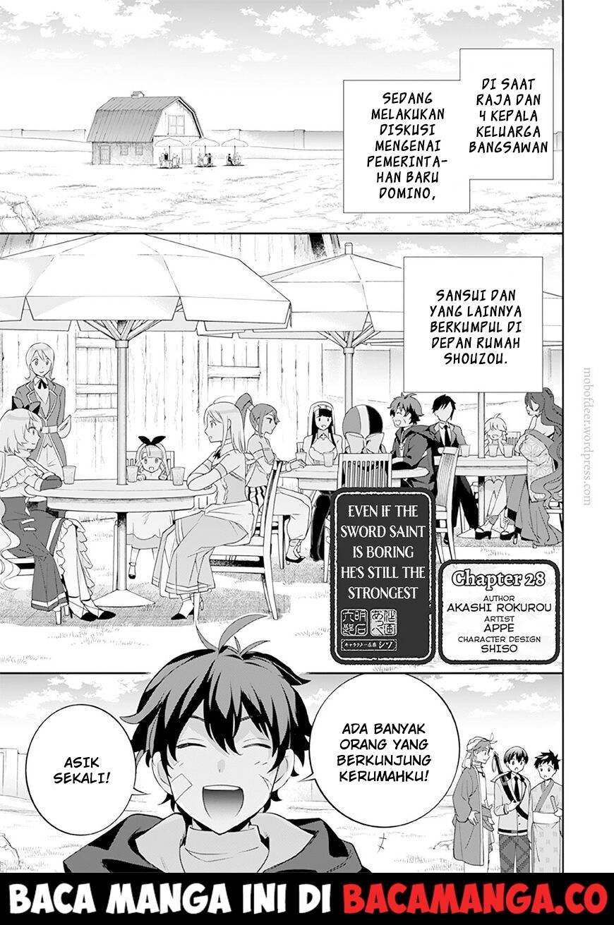 Baca Komik Jimi na Kensei wa Sore Demo Saikyou desu Chapter 28 Gambar 1