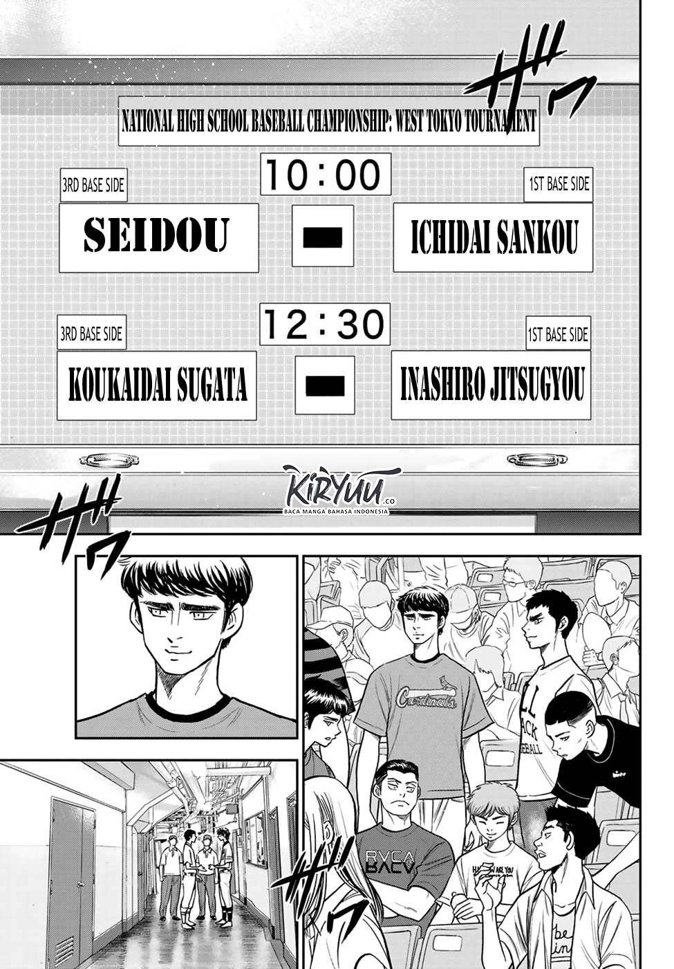 Diamond no Ace Act 2 Chapter 223 Gambar 8