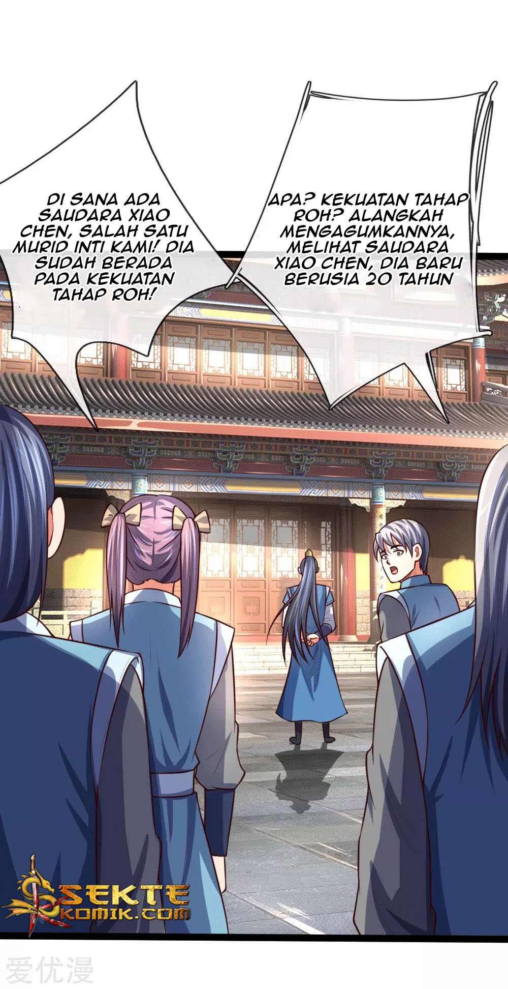 Manhua Shenwu Tianzun Chapter 107 gambar nomor 2