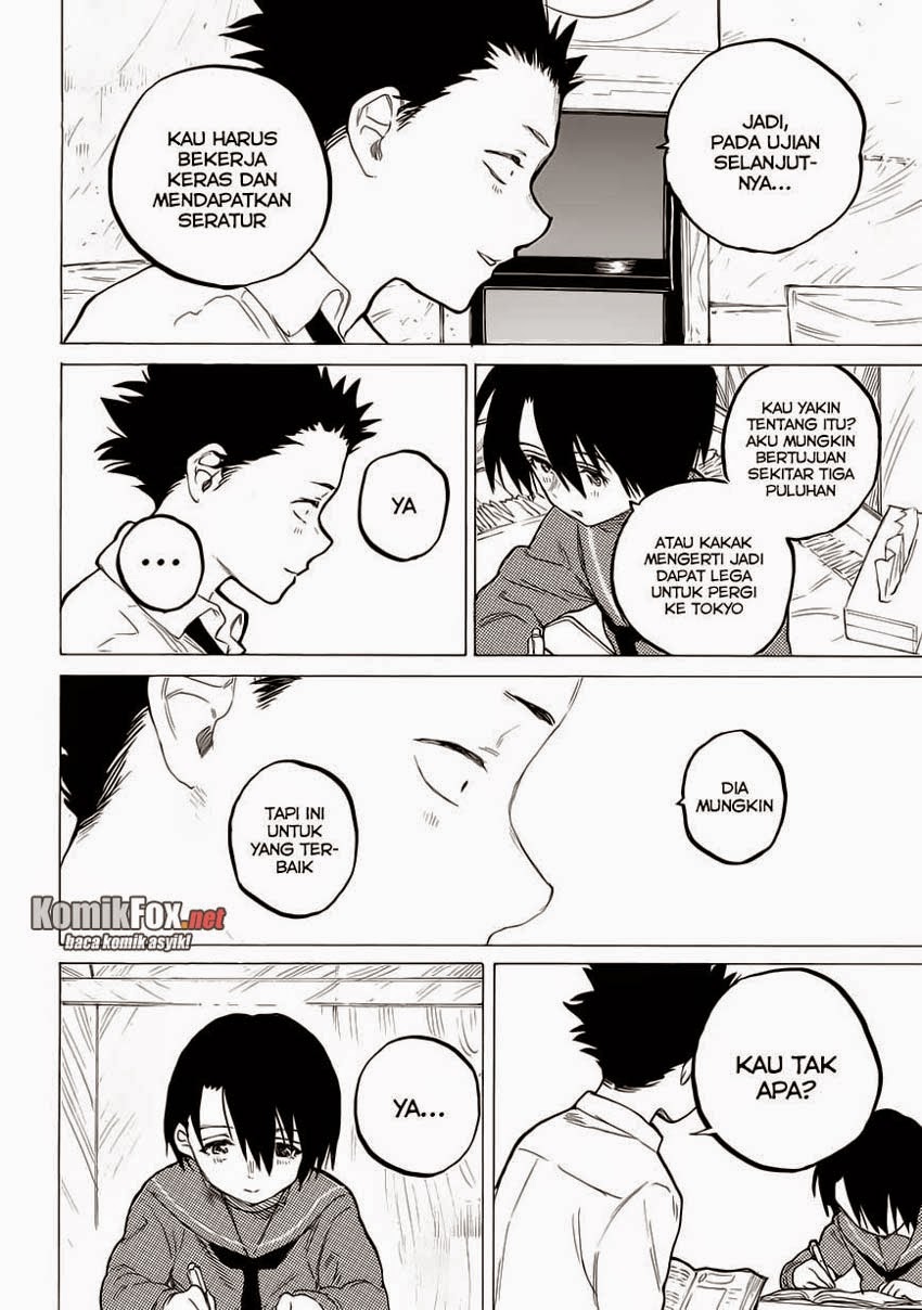 Koe no Katachi Chapter 60 Gambar 16
