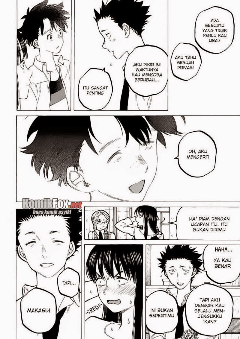Koe no Katachi Chapter 57 Gambar 12