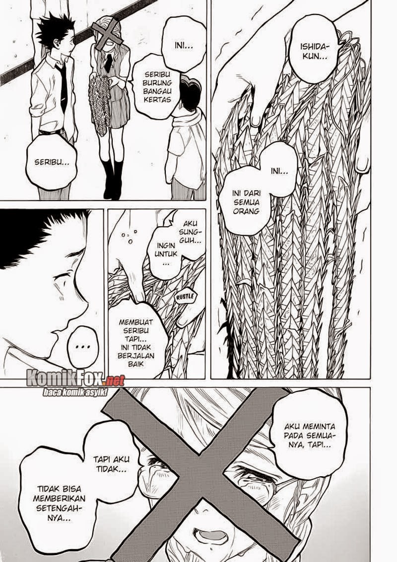 Koe no Katachi Chapter 57 Gambar 9