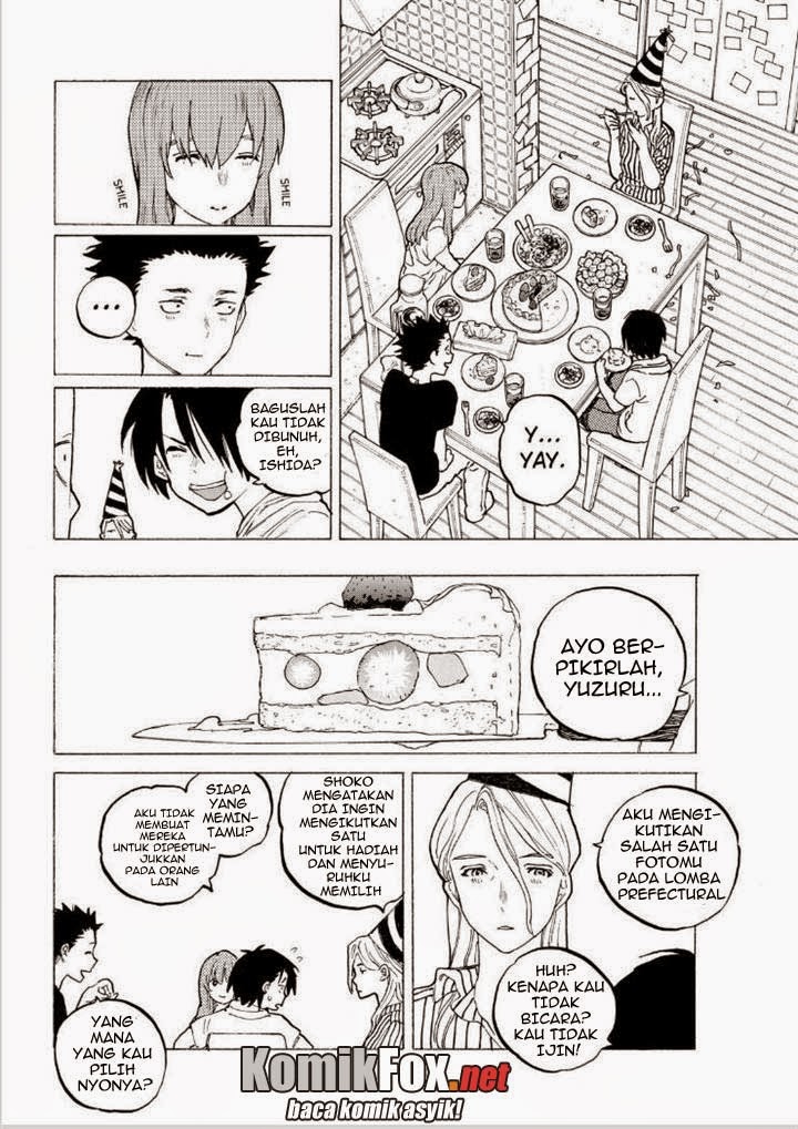 Koe no Katachi Chapter 41 Gambar 13