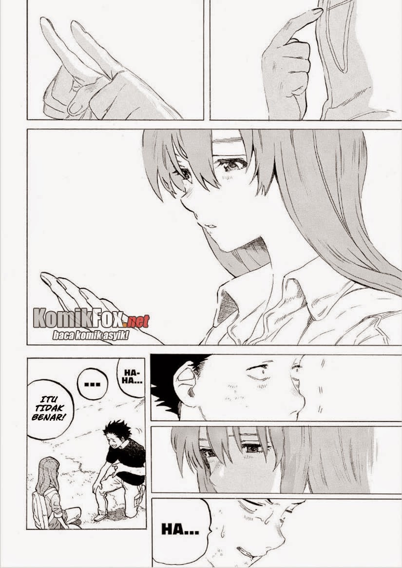 Koe no Katachi Chapter 40 Gambar 18