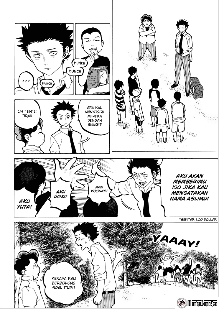 Koe no Katachi Chapter 36 Gambar 6