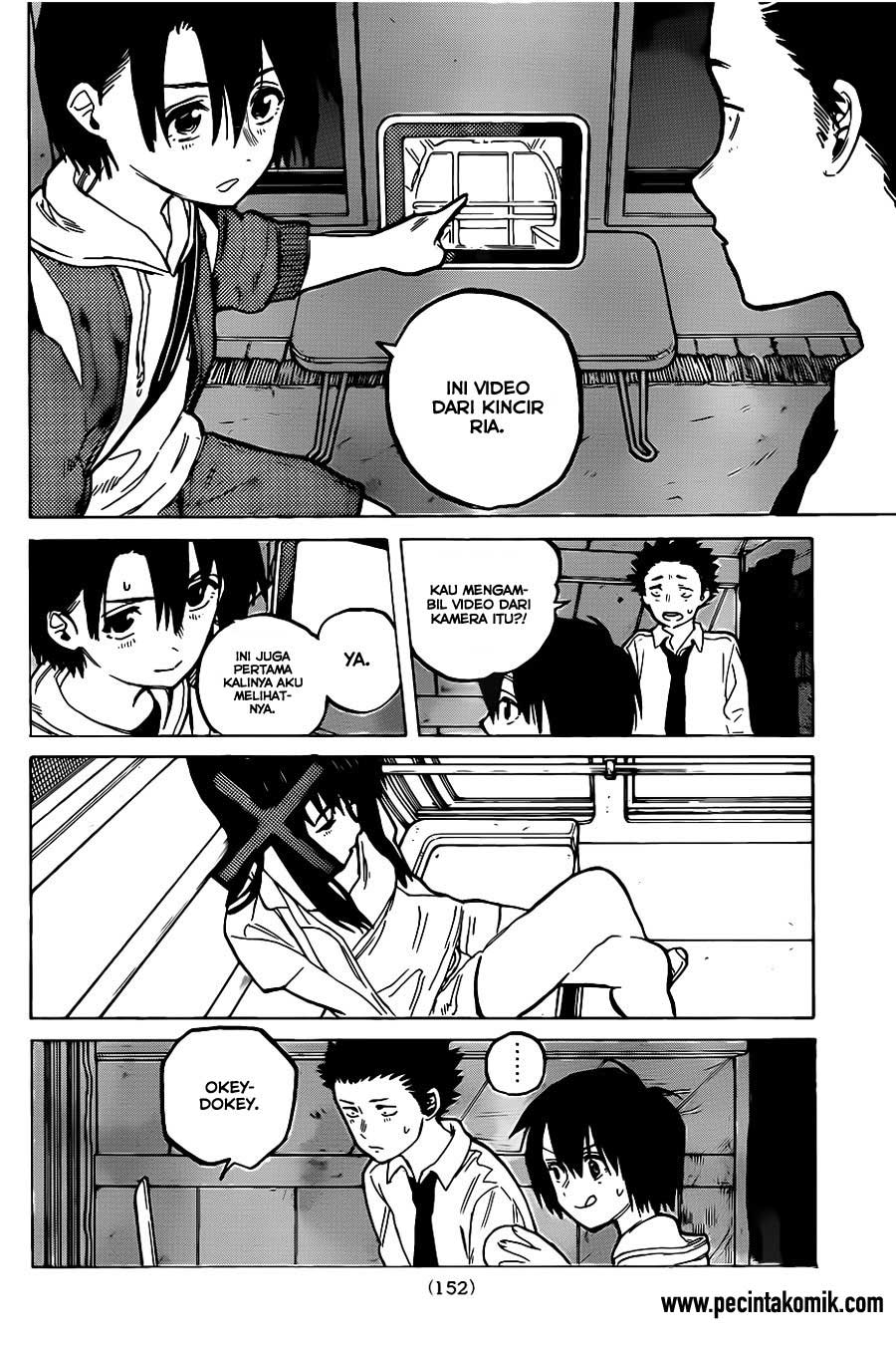 Koe no Katachi Chapter 27 Gambar 13
