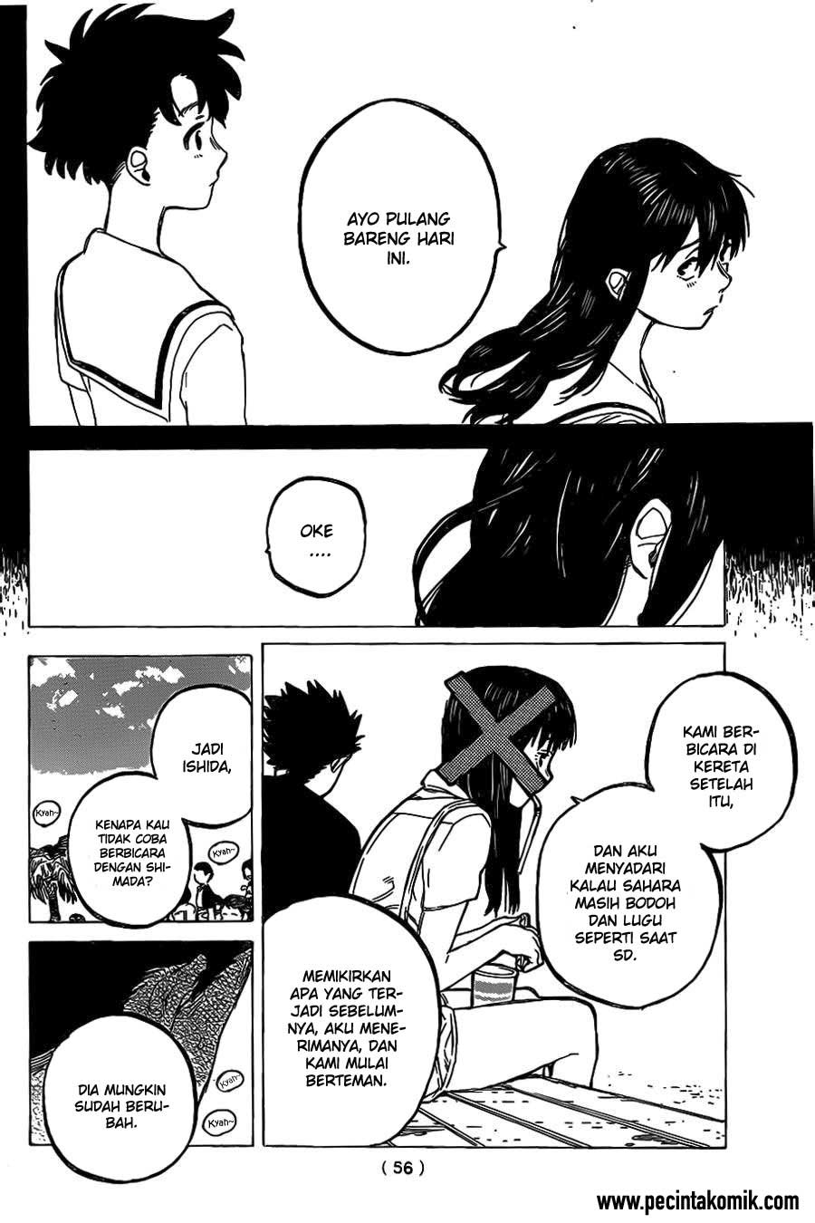 Koe no Katachi Chapter 26 Gambar 15