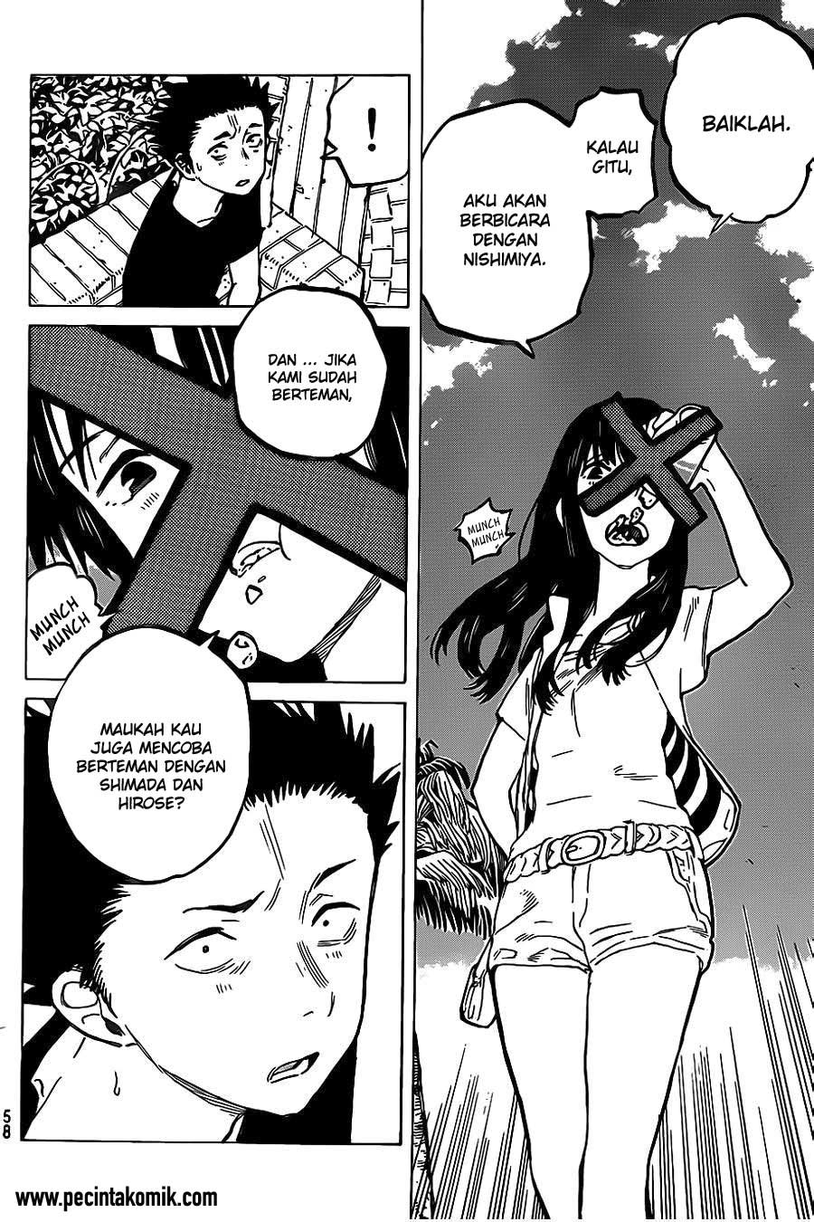 Koe no Katachi Chapter 26 Gambar 17