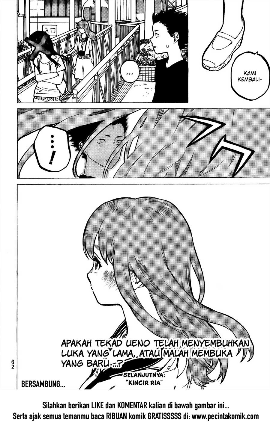 Koe no Katachi Chapter 26 Gambar 21