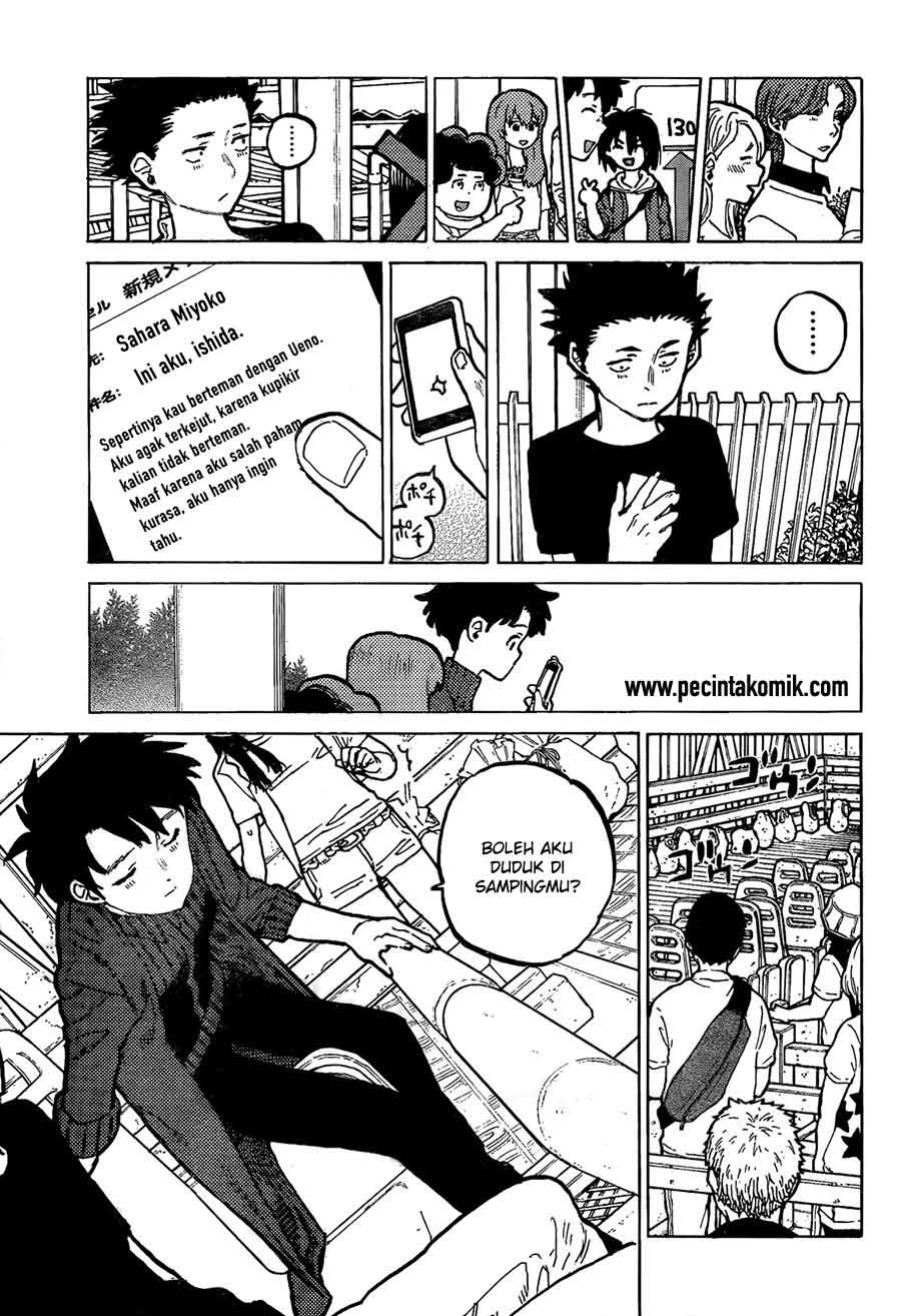 Koe no Katachi Chapter 25 Gambar 12