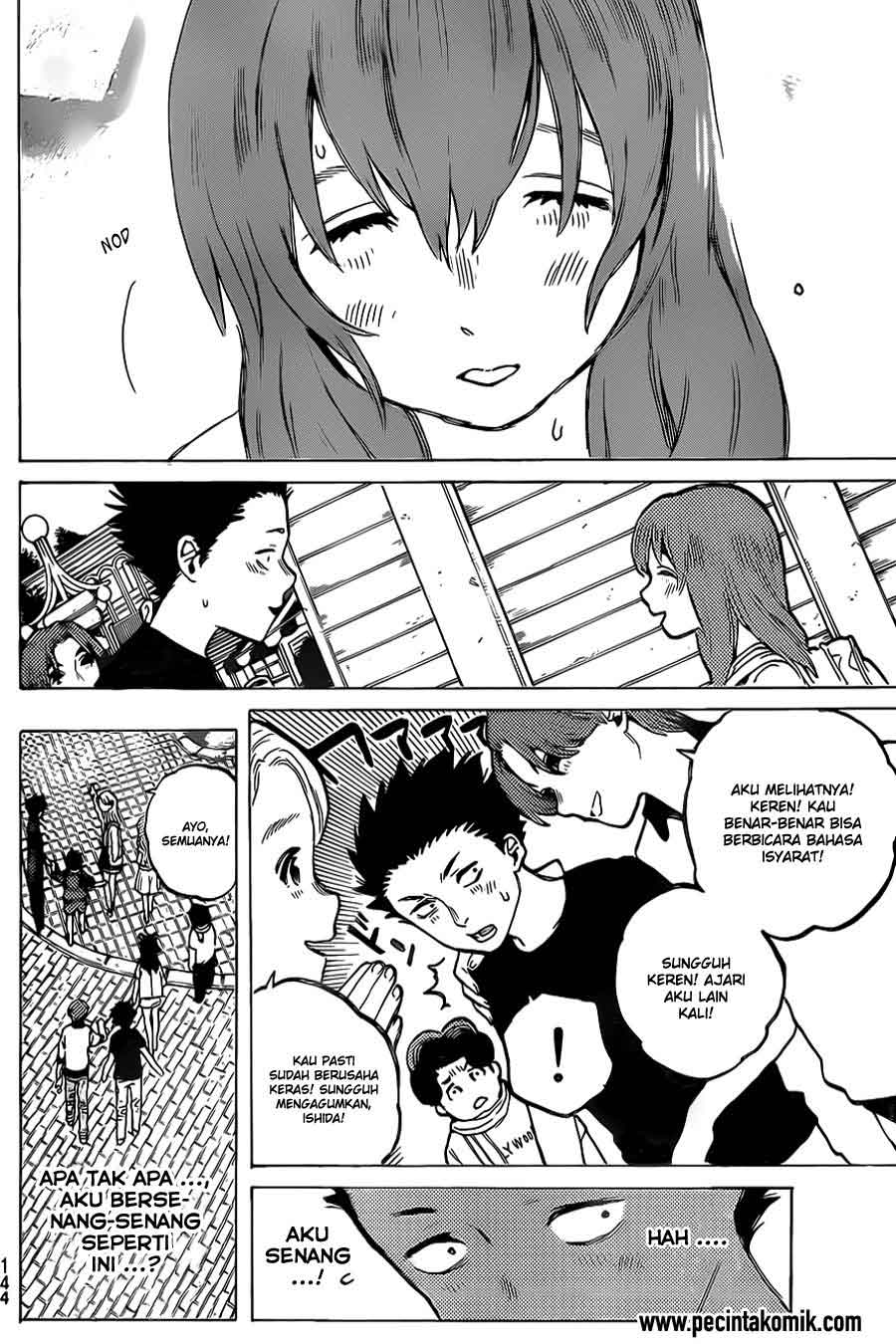 Koe no Katachi Chapter 25 Gambar 15