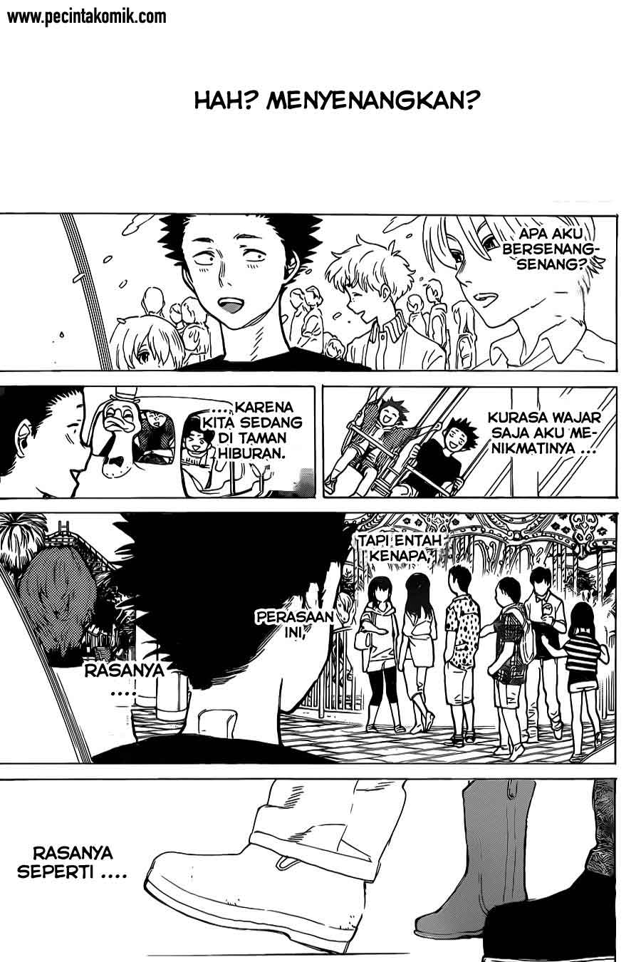 Koe no Katachi Chapter 25 Gambar 16