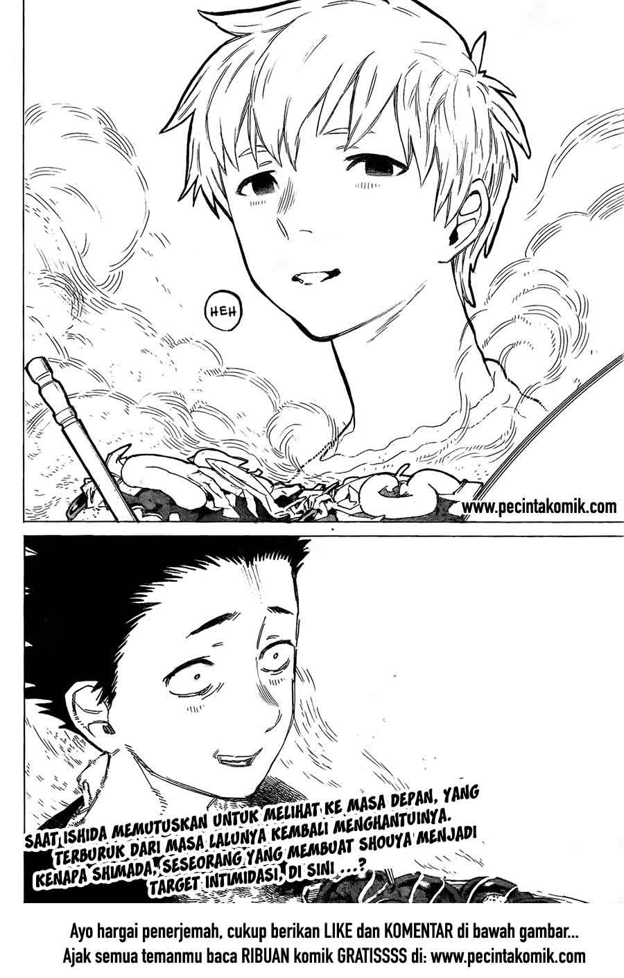 Koe no Katachi Chapter 25 Gambar 20