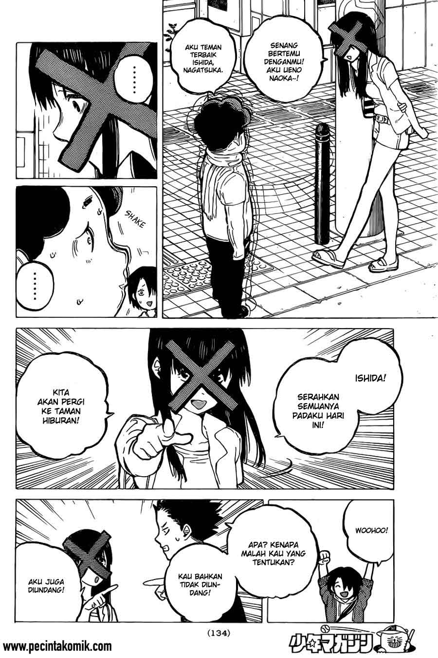 Koe no Katachi Chapter 25 Gambar 5