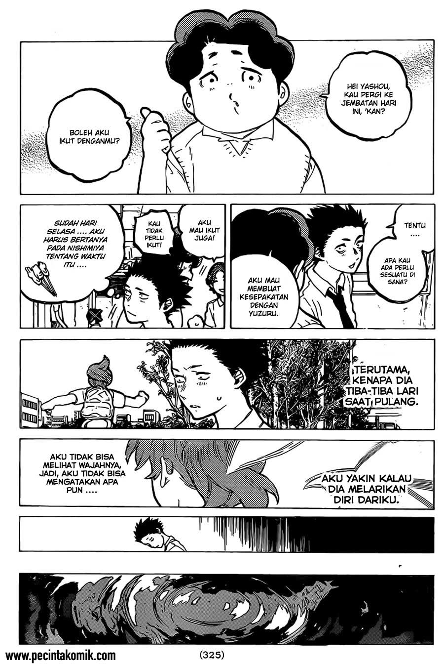 Koe no Katachi Chapter 24 Gambar 14