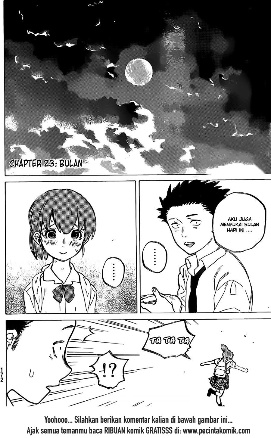 Koe no Katachi Chapter 23 Gambar 20