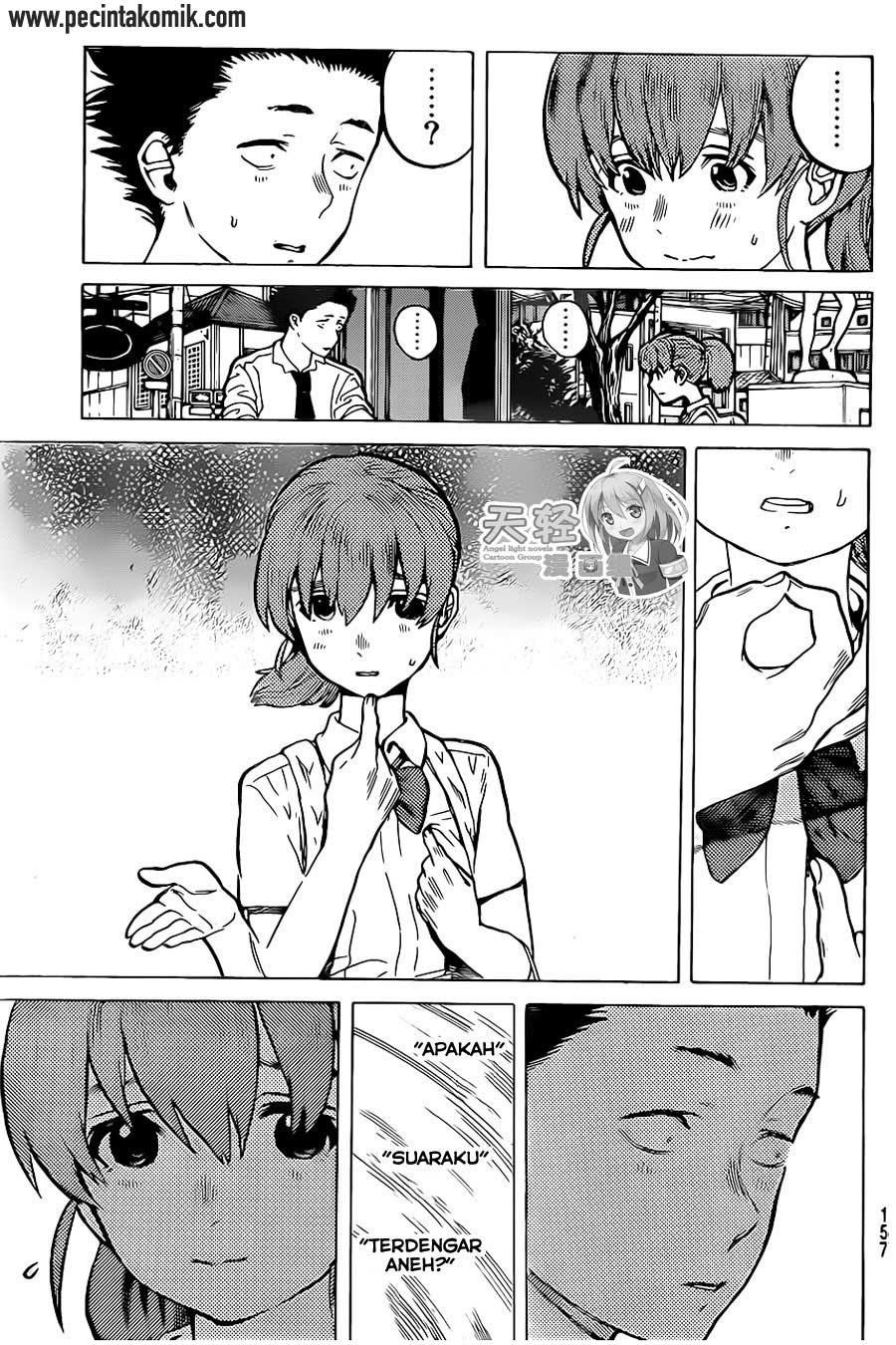 Koe no Katachi Chapter 23 Gambar 6