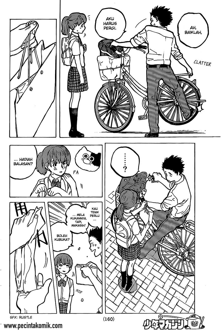 Koe no Katachi Chapter 23 Gambar 9
