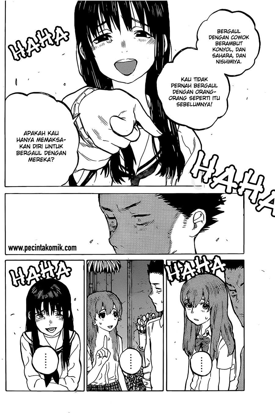 Koe no Katachi Chapter 21 Gambar 10
