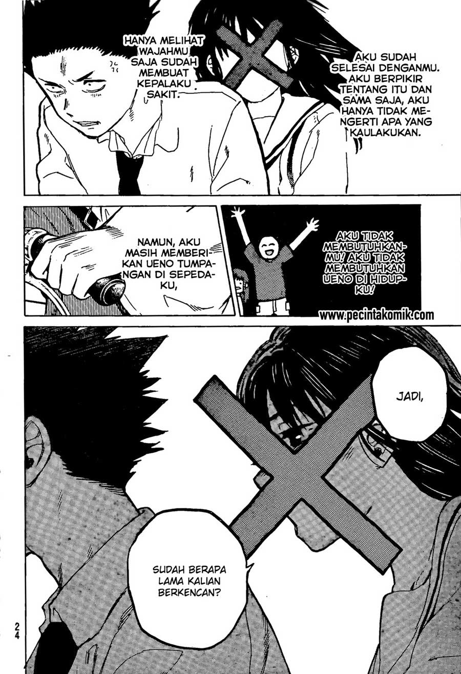 Koe no Katachi Chapter 21 Gambar 16