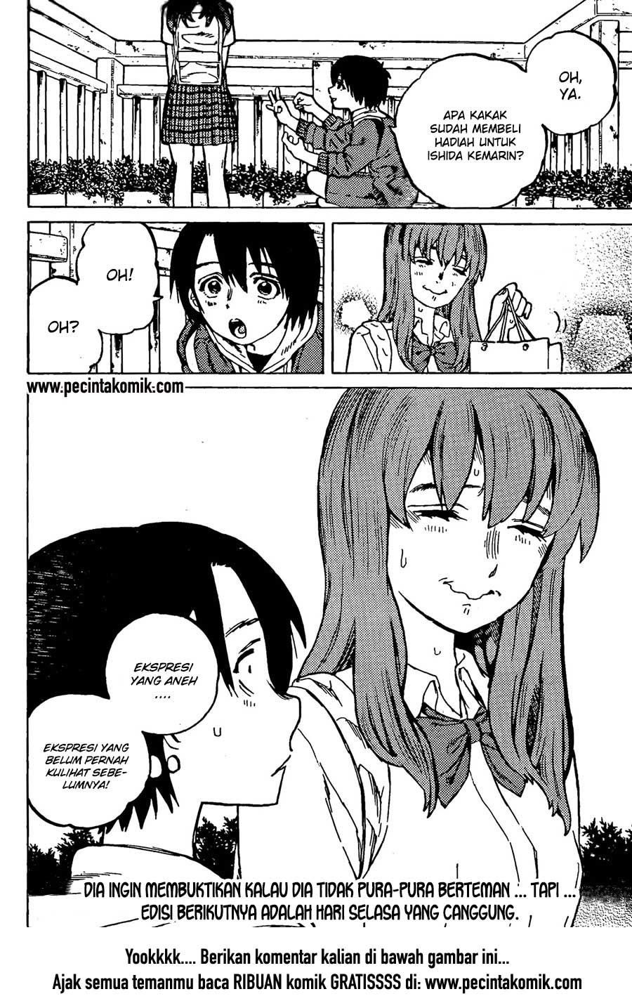 Koe no Katachi Chapter 21 Gambar 24