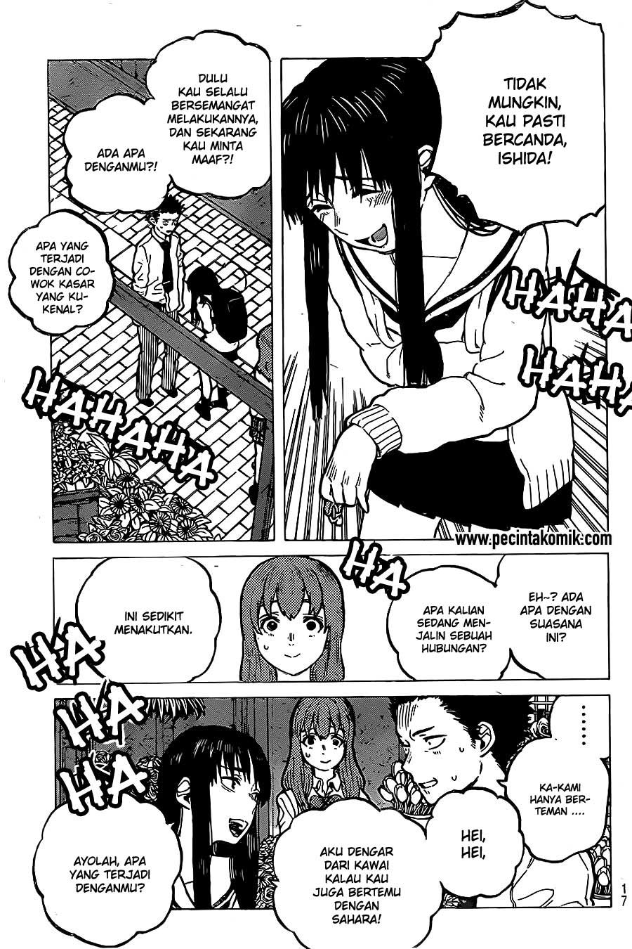 Koe no Katachi Chapter 21 Gambar 9